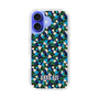 スリムプロテクションケース［ ANNA SUI - HEARTS VINE - BLUE ］