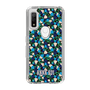 スリムプロテクションケース［ ANNA SUI - HEARTS VINE - BLUE ］