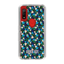 スリムプロテクションケース［ ANNA SUI - HEARTS VINE - BLUE ］