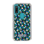 スリムプロテクションケース［ ANNA SUI - HEARTS VINE - BLUE ］