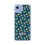 スリムプロテクションケース［ ANNA SUI - HEARTS VINE - BLUE ］