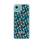 スリムプロテクションケース［ ANNA SUI - HEARTS VINE - BLUE ］