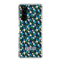 スリムプロテクションケース［ ANNA SUI - HEARTS VINE - BLUE ］