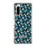 スリムプロテクションケース［ ANNA SUI - HEARTS VINE - BLUE ］