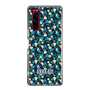 スリムプロテクションケース［ ANNA SUI - HEARTS VINE - BLUE ］