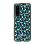 スリムプロテクションケース［ ANNA SUI - HEARTS VINE - BLUE ］
