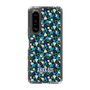 スリムプロテクションケース［ ANNA SUI - HEARTS VINE - BLUE ］