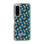 スリムプロテクションケース［ ANNA SUI - HEARTS VINE - BLUE ］