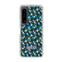 スリムプロテクションケース［ ANNA SUI - HEARTS VINE - BLUE ］