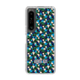 スリムプロテクションケース［ ANNA SUI - HEARTS VINE - BLUE ］