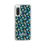 スリムプロテクションケース［ ANNA SUI - HEARTS VINE - BLUE ］