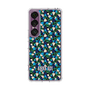 スリムプロテクションケース［ ANNA SUI - HEARTS VINE - BLUE ］