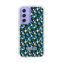 スリムプロテクションケース［ ANNA SUI - HEARTS VINE - BLUE ］