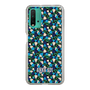 スリムプロテクションケース［ ANNA SUI - HEARTS VINE - BLUE ］