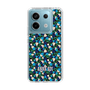 スリムプロテクションケース［ ANNA SUI - HEARTS VINE - BLUE ］