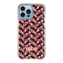 スリムプロテクションケース［ ANNA SUI - HEARTS VINE - PINK ］