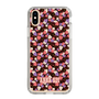 スリムプロテクションケース［ ANNA SUI - HEARTS VINE - PINK ］