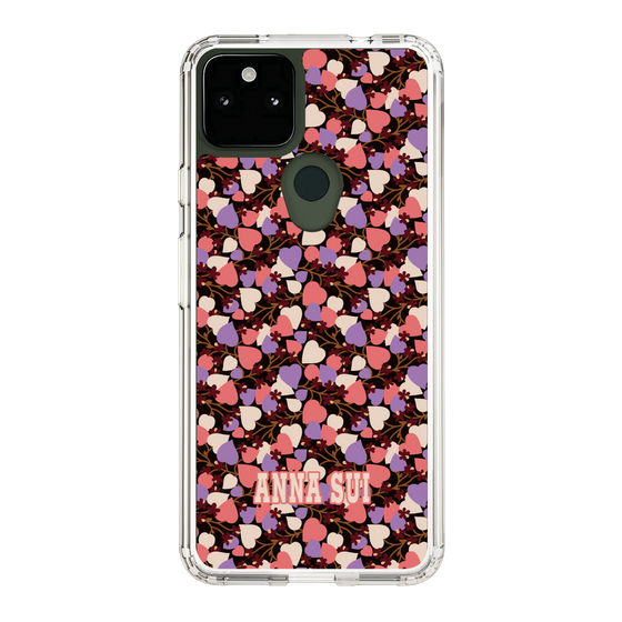 スリムプロテクションケース［ ANNA SUI - HEARTS VINE - PINK ］