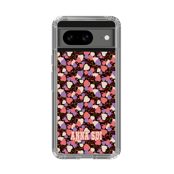 スリムプロテクションケース［ ANNA SUI - HEARTS VINE - PINK ］