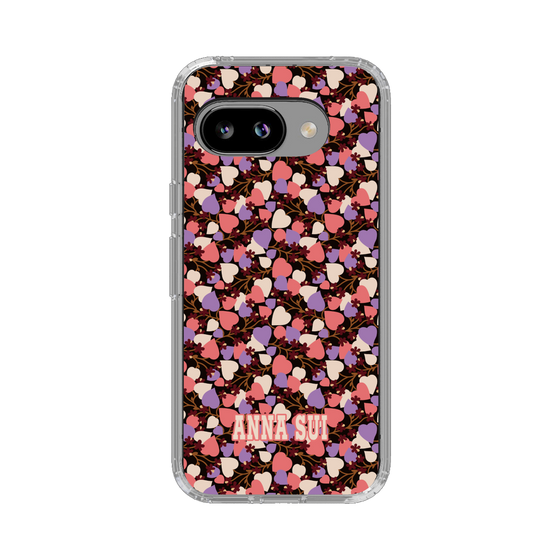 スリムプロテクションケース［ ANNA SUI - HEARTS VINE - PINK ］