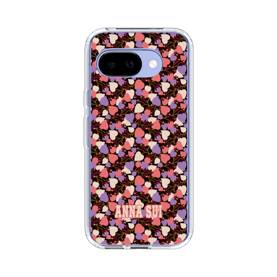 スリムプロテクションケース［ ANNA SUI - HEARTS VINE - PINK ］