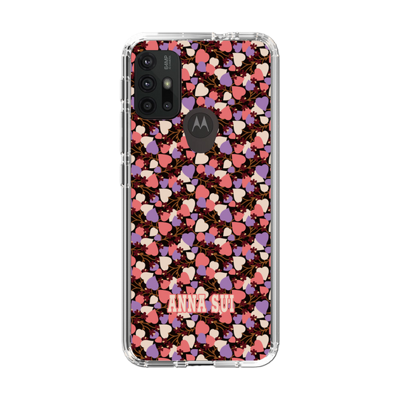 スリムプロテクションケース［ ANNA SUI - HEARTS VINE - PINK ］
