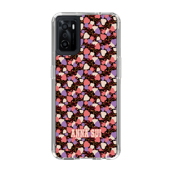 スリムプロテクションケース［ ANNA SUI - HEARTS VINE - PINK ］