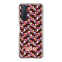 スリムプロテクションケース［ ANNA SUI - HEARTS VINE - PINK ］