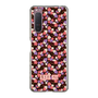 スリムプロテクションケース［ ANNA SUI - HEARTS VINE - PINK ］