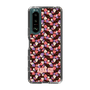 スリムプロテクションケース［ ANNA SUI - HEARTS VINE - PINK ］