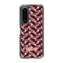 スリムプロテクションケース［ ANNA SUI - HEARTS VINE - PINK ］