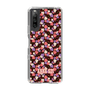 スリムプロテクションケース［ ANNA SUI - HEARTS VINE - PINK ］