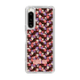 スリムプロテクションケース［ ANNA SUI - HEARTS VINE - PINK ］
