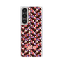 スリムプロテクションケース［ ANNA SUI - HEARTS VINE - PINK ］