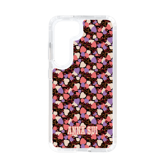 スリムプロテクションケース［ ANNA SUI - HEARTS VINE - PINK ］
