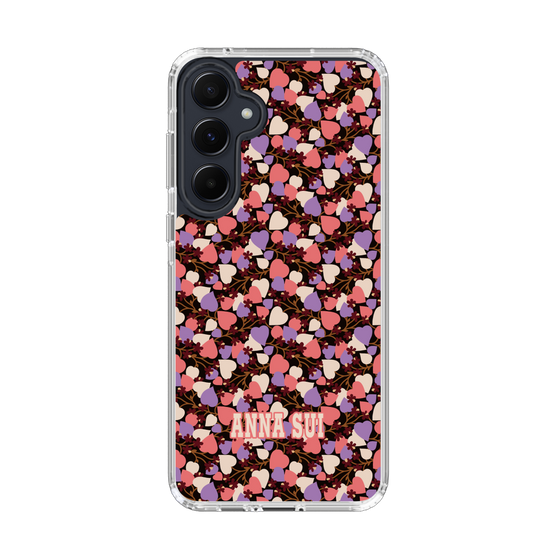スリムプロテクションケース［ ANNA SUI - HEARTS VINE - PINK ］