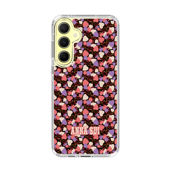 スリムプロテクションケース［ ANNA SUI - HEARTS VINE - PINK ］