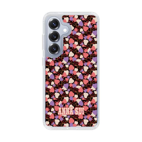 スリムプロテクションケース［ ANNA SUI - HEARTS VINE - PINK ］