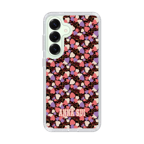スリムプロテクションケース［ ANNA SUI - HEARTS VINE - PINK ］