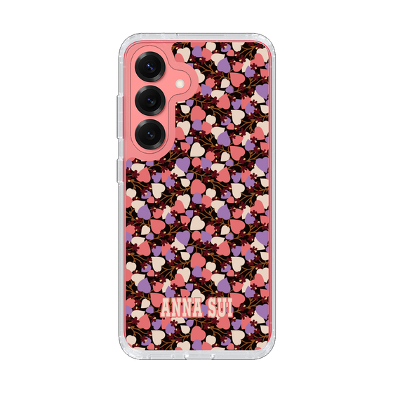 スリムプロテクションケース［ ANNA SUI - HEARTS VINE - PINK ］