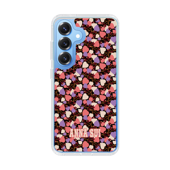 スリムプロテクションケース［ ANNA SUI - HEARTS VINE - PINK ］