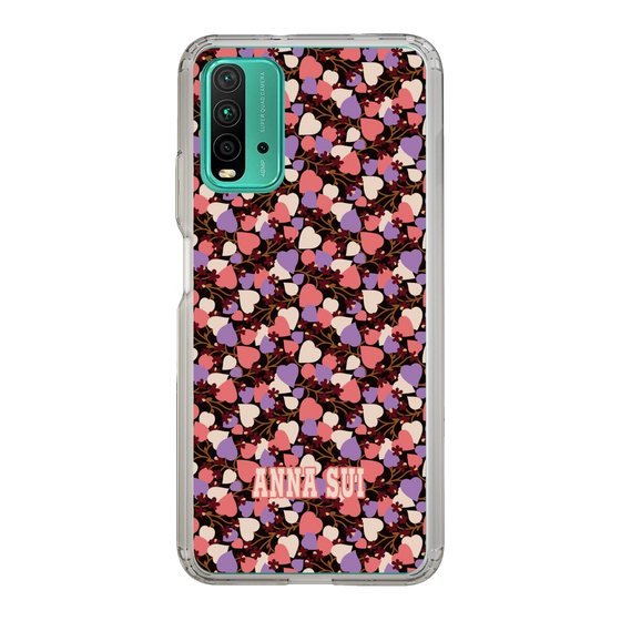 スリムプロテクションケース［ ANNA SUI - HEARTS VINE - PINK ］