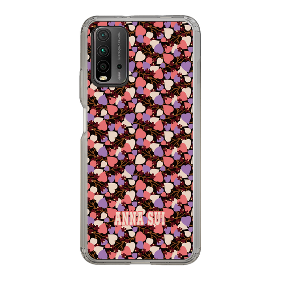 スリムプロテクションケース［ ANNA SUI - HEARTS VINE - PINK ］