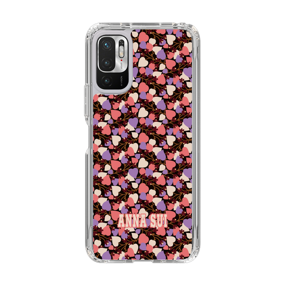 スリムプロテクションケース［ ANNA SUI - HEARTS VINE - PINK ］