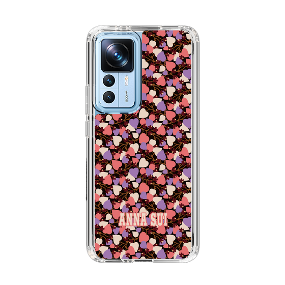 スリムプロテクションケース［ ANNA SUI - HEARTS VINE - PINK ］