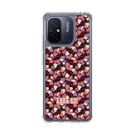 スリムプロテクションケース［ ANNA SUI - HEARTS VINE - PINK ］