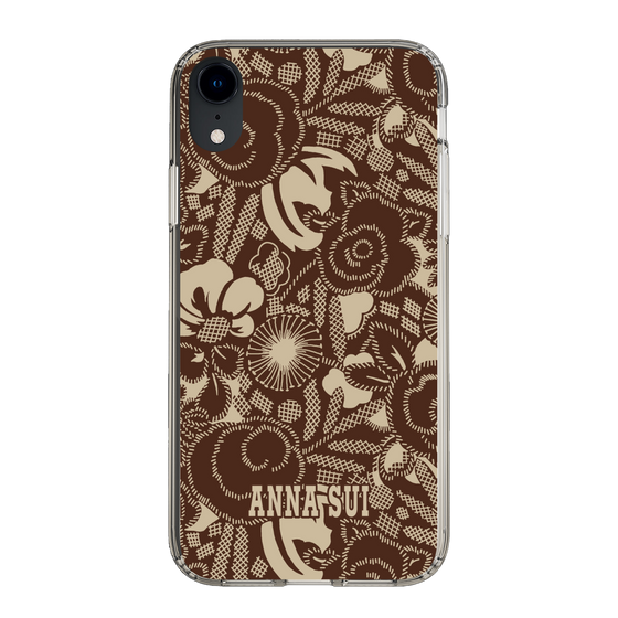 スリムプロテクションケース［ ANNA SUI - STITCHED FLORAL ］
