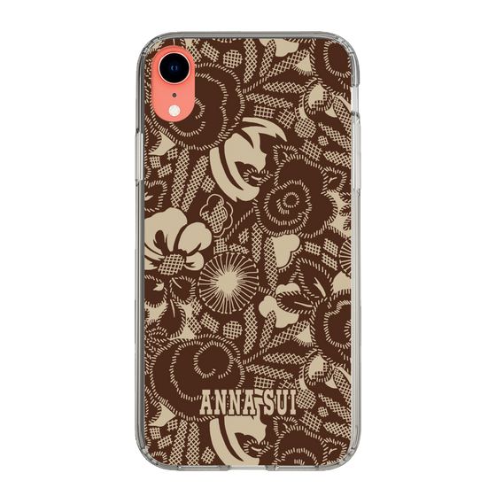 スリムプロテクションケース［ ANNA SUI - STITCHED FLORAL ］