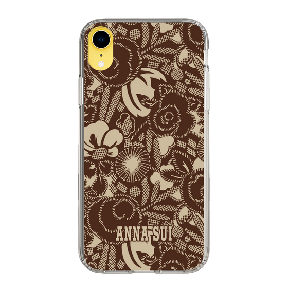 スリムプロテクションケース［ ANNA SUI - STITCHED FLORAL ］