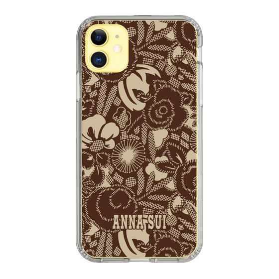 スリムプロテクションケース［ ANNA SUI - STITCHED FLORAL ］